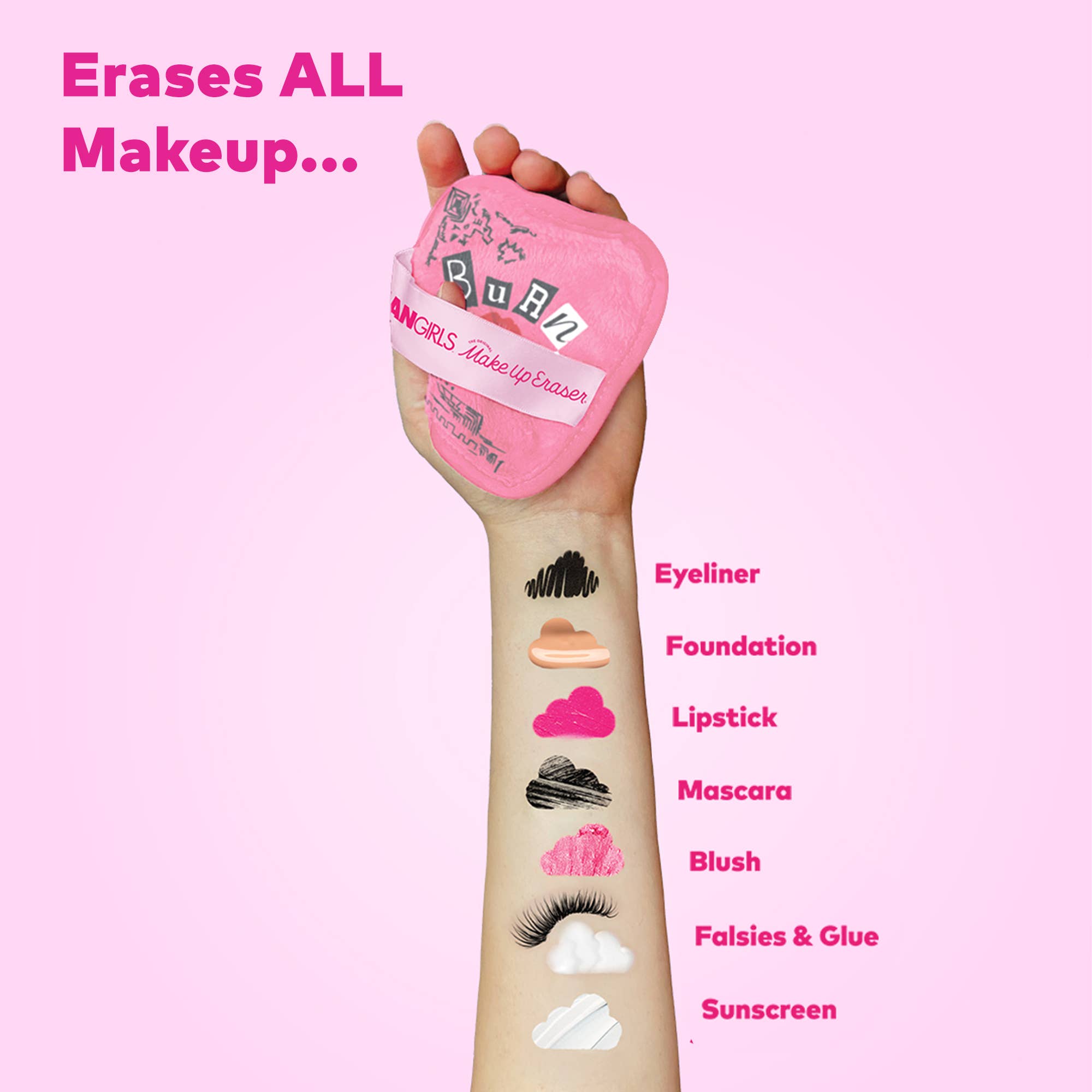 Mean Girls MakeUp Eraser 7-Day Gift Set