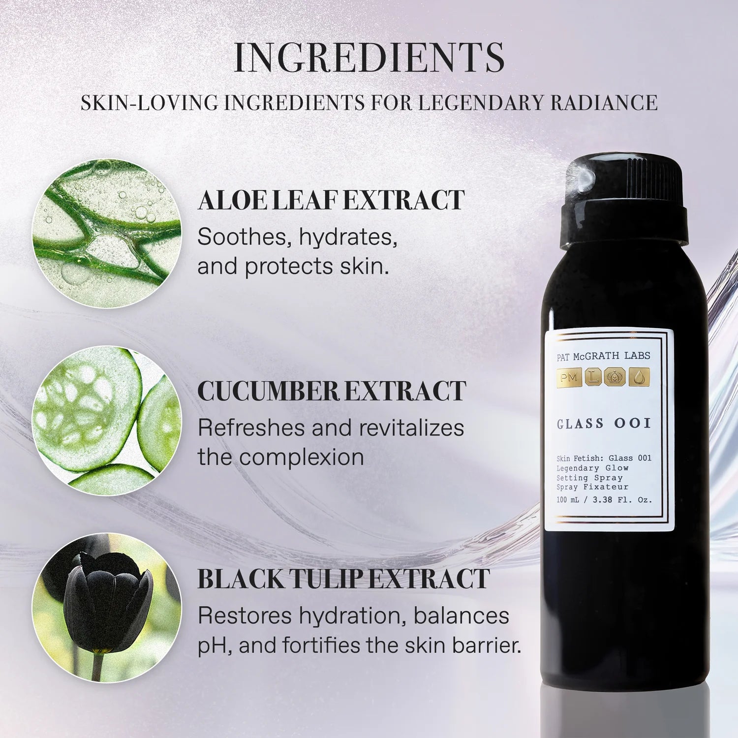 Skin Fetish: Glass 001 Legendary Glow Setting Spray