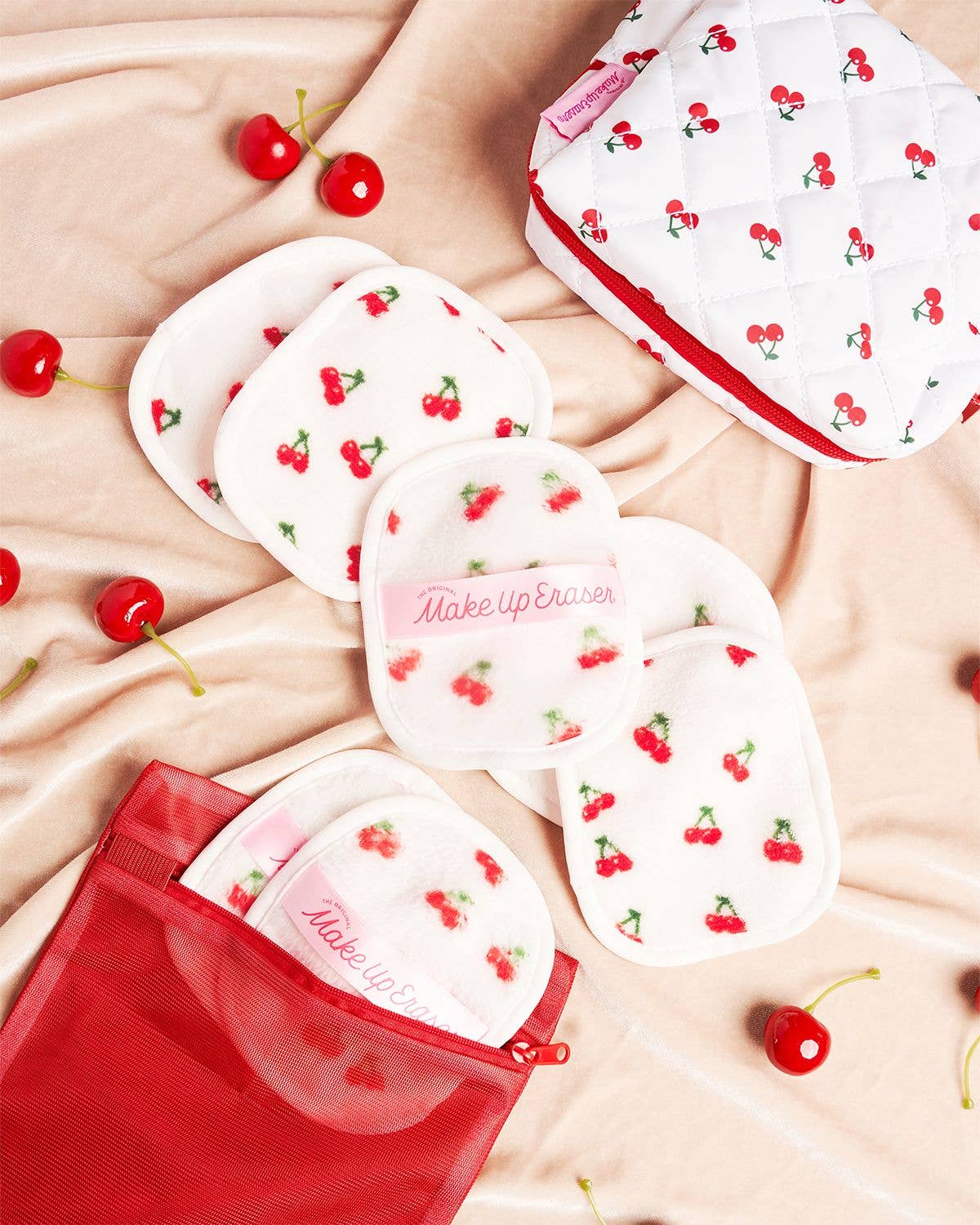 Cherry Crush 7-Day Set & Makeup Bag Gift Set
