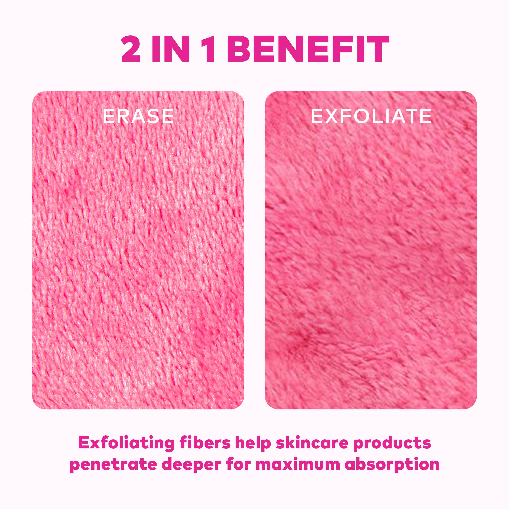 Original Pink MakeUp Eraser PRO