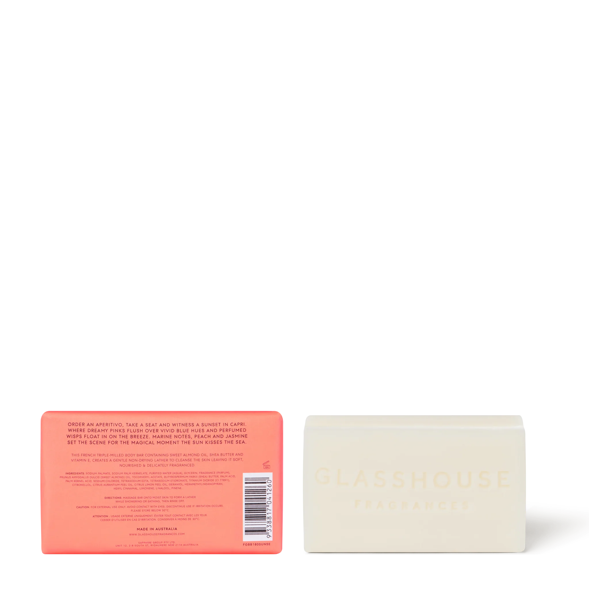 Sunsets in Capri Body Bar