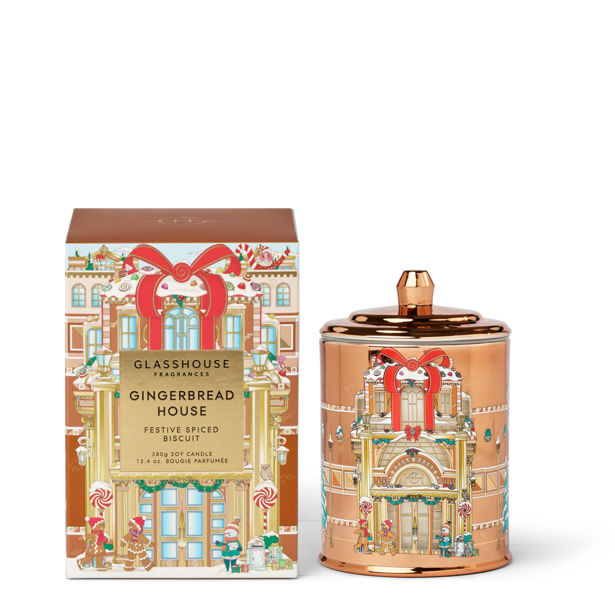 Gingerbread House Candle - Holiday 2025