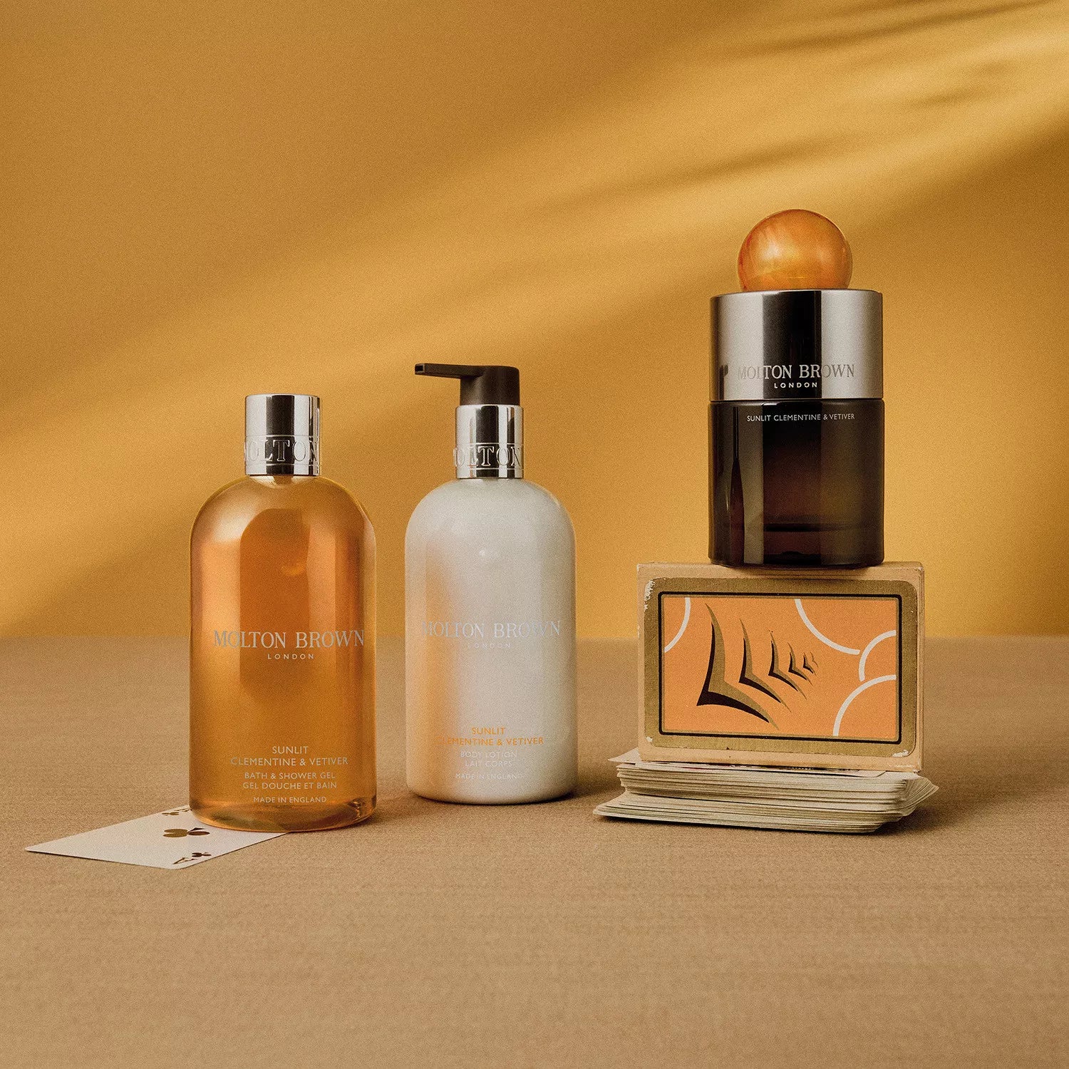 Sunlit Clementine & Vetiver Bath & Shower Gel