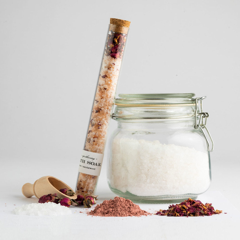 Rose Sandalwood: Bath Soak Tube
