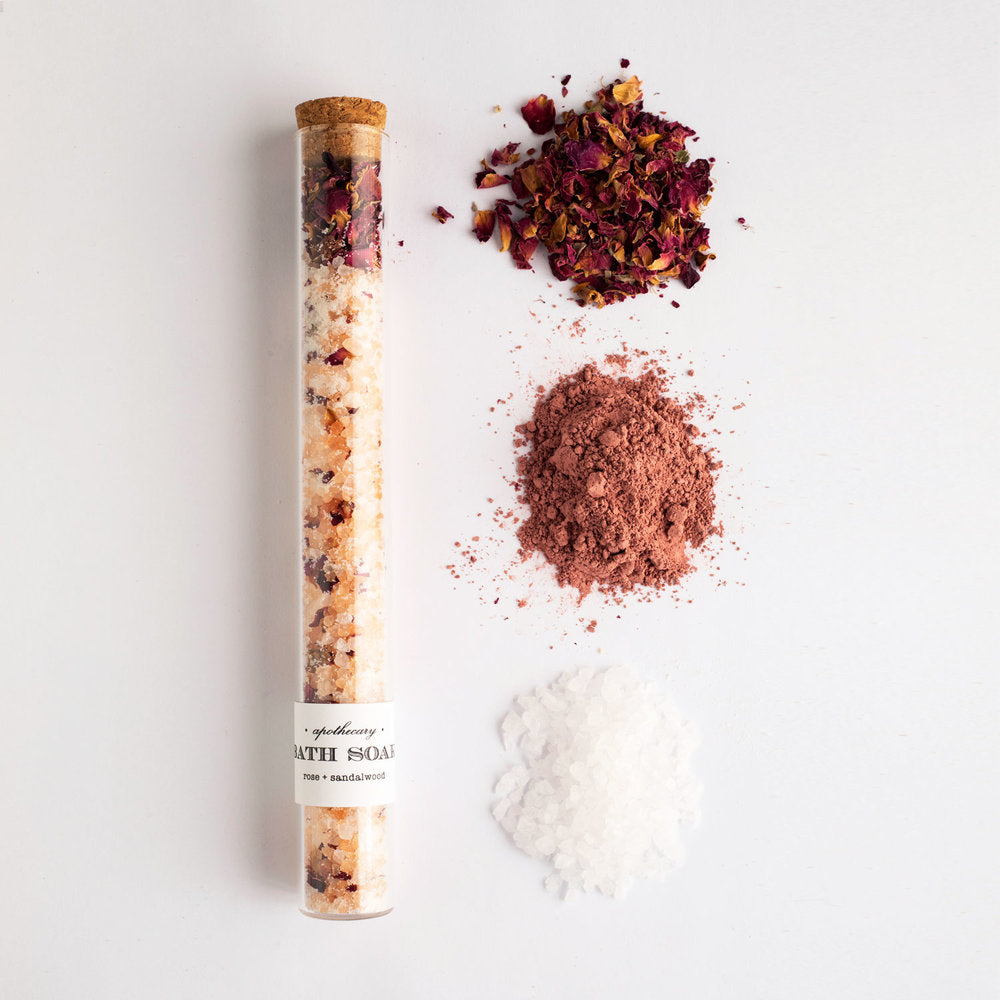 Rose Sandalwood: Bath Soak Tube