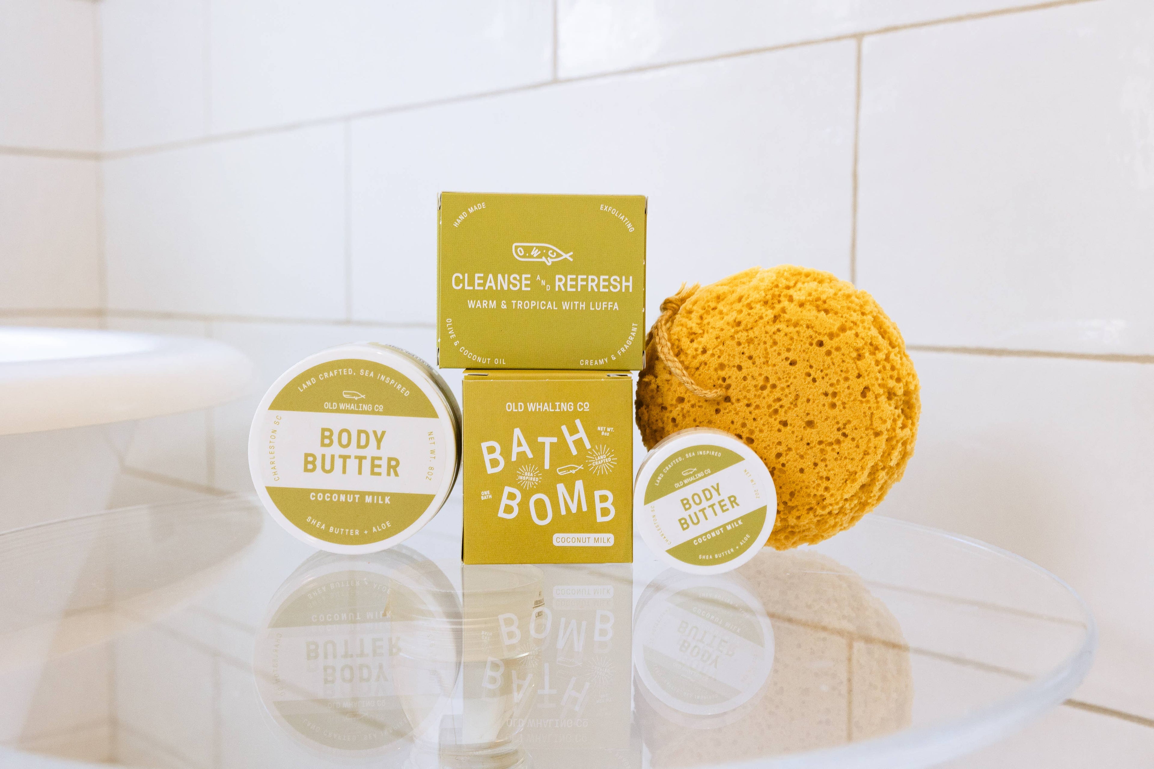 Coconut Milk Bath Bomb