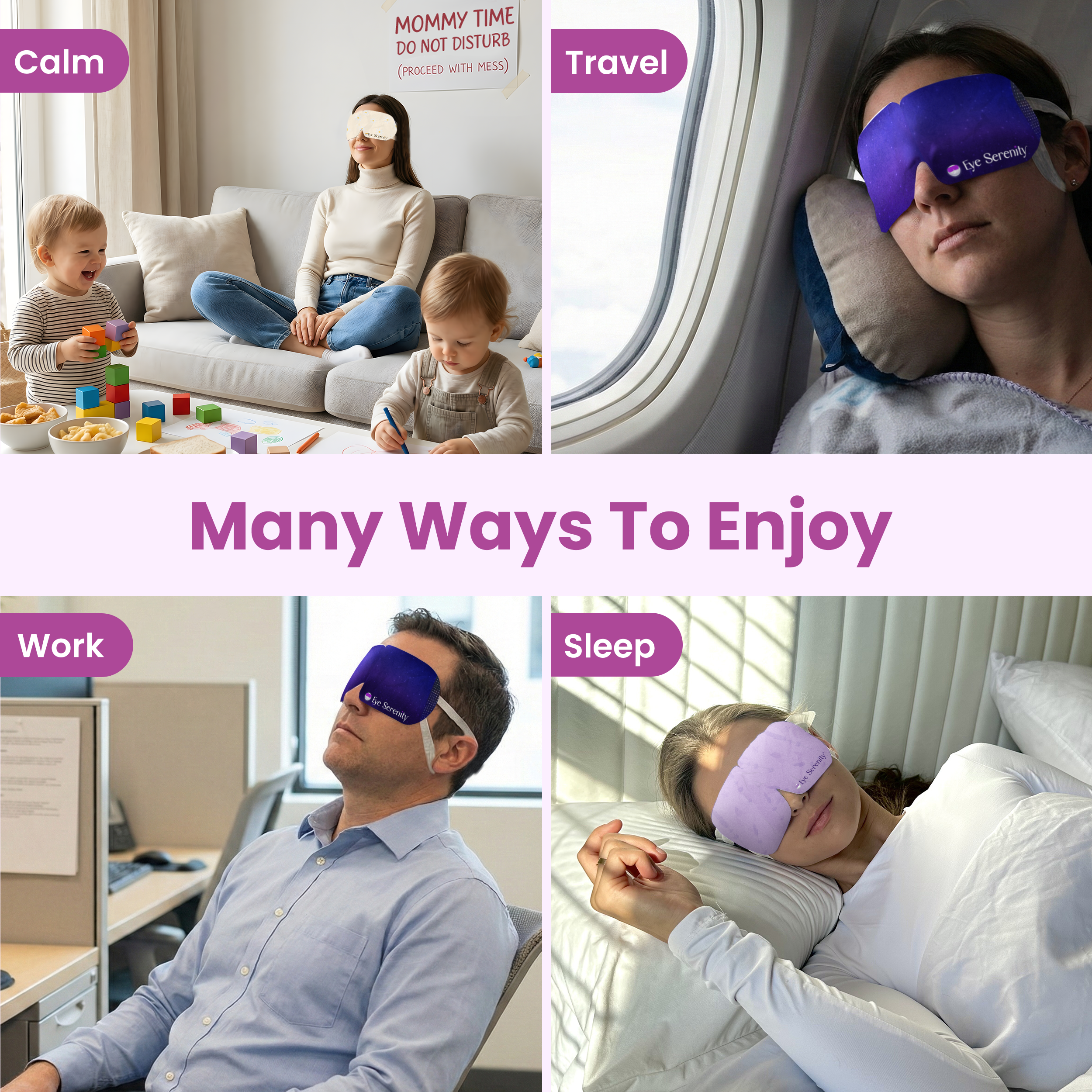 Eye Serenity Steam Eye Mask - Variety Pack