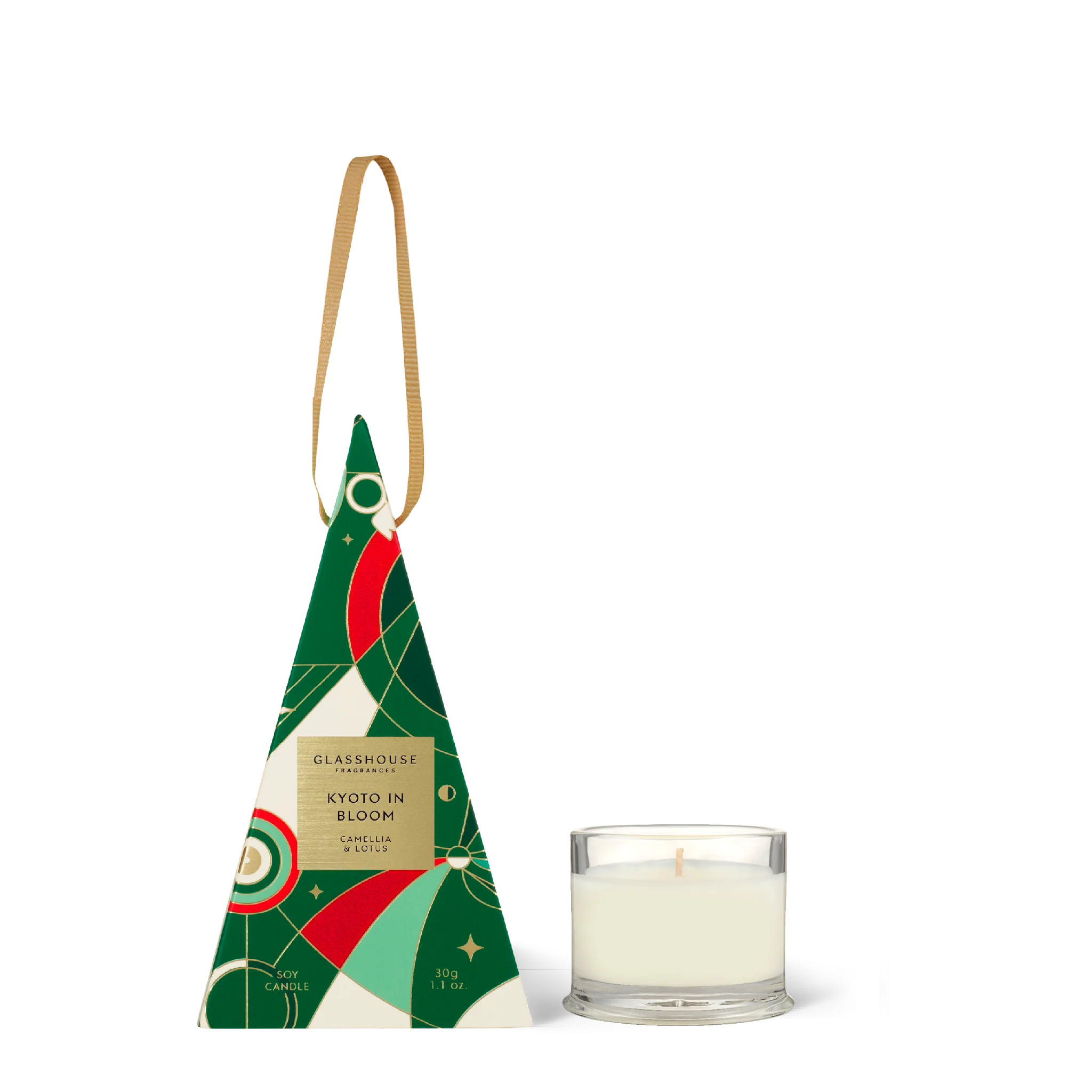 Christmas Bauble Candle - Holiday 2024