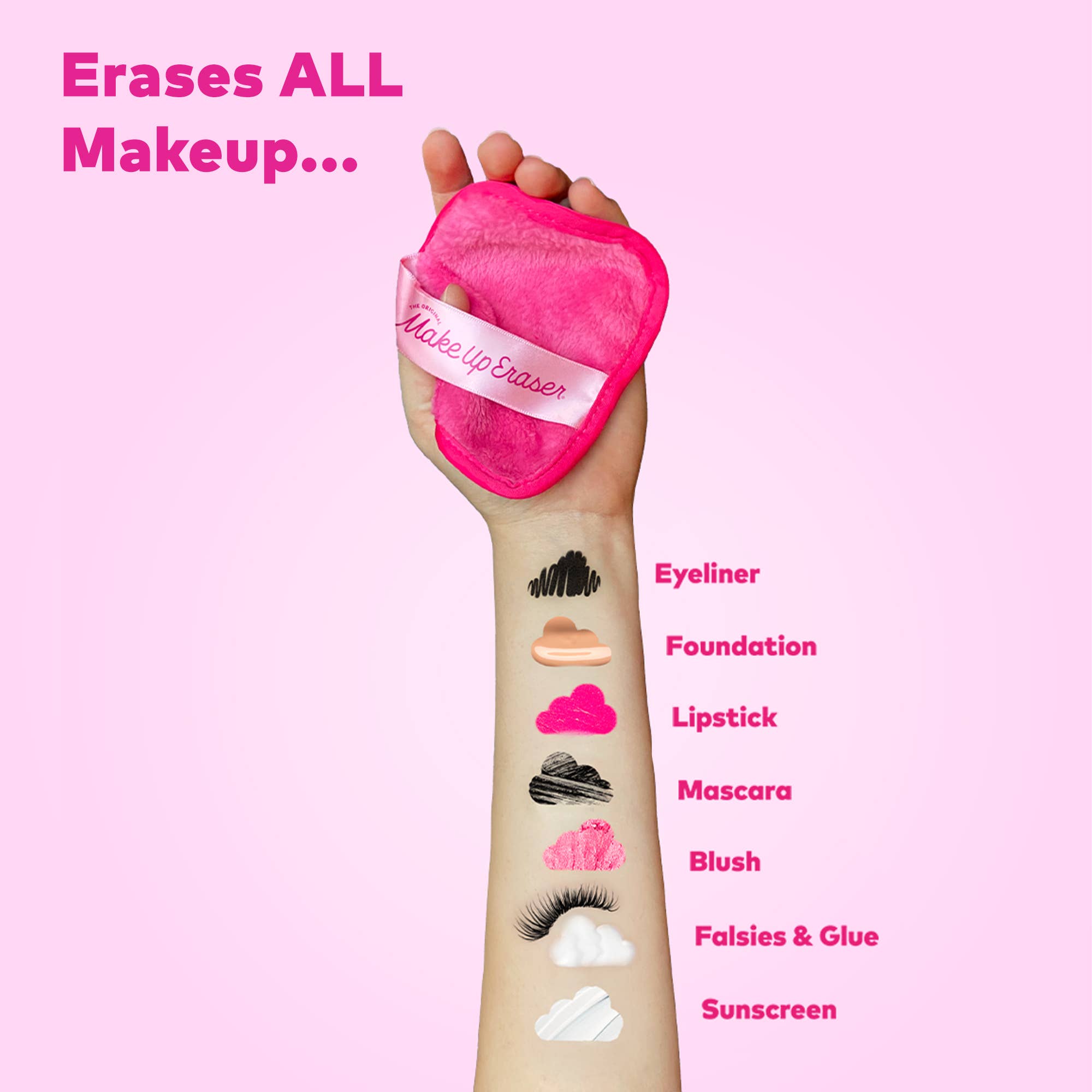 The Pink Daily MakeUp Eraser