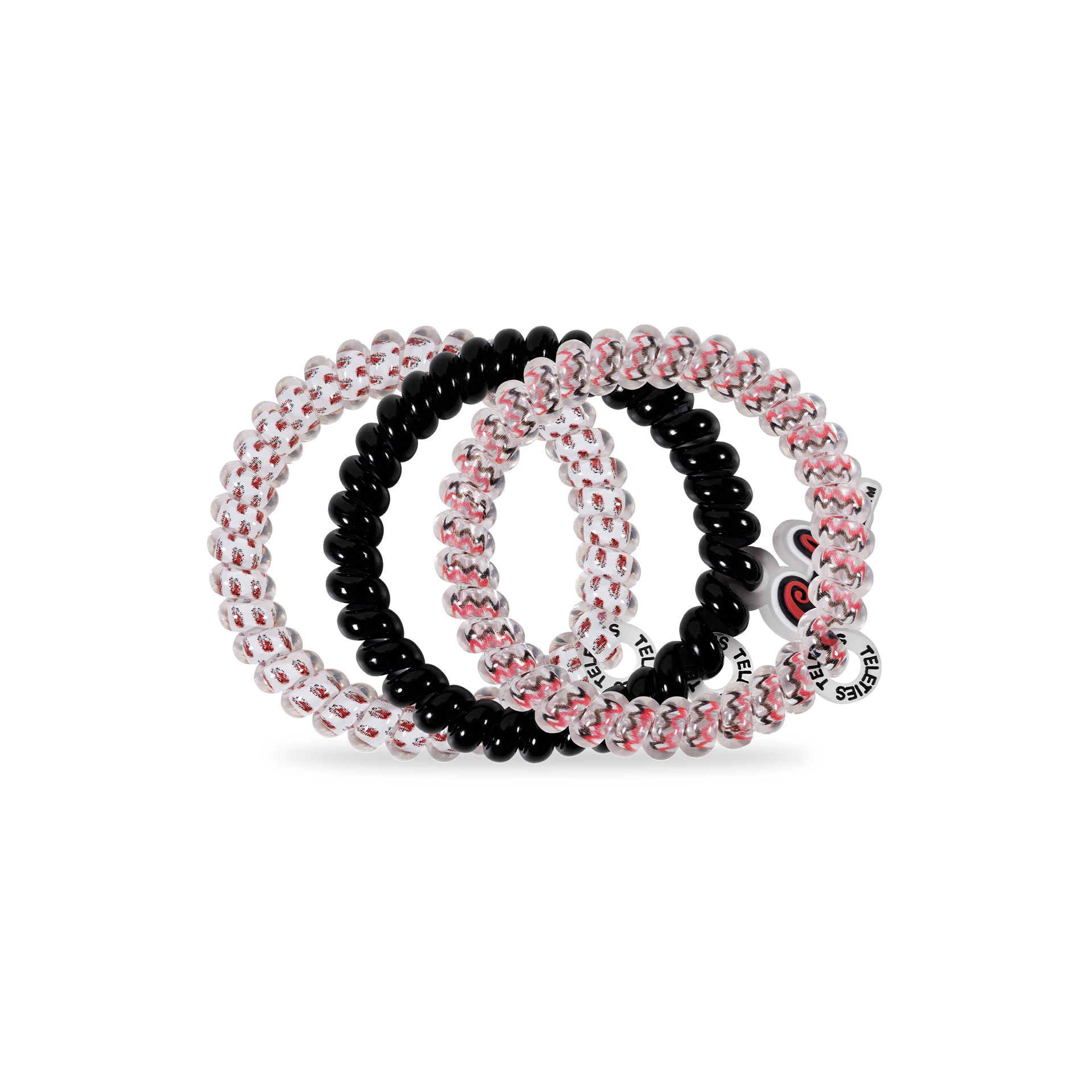 Spiral Hair Coils | Small | Go Cocks! Hair Ties