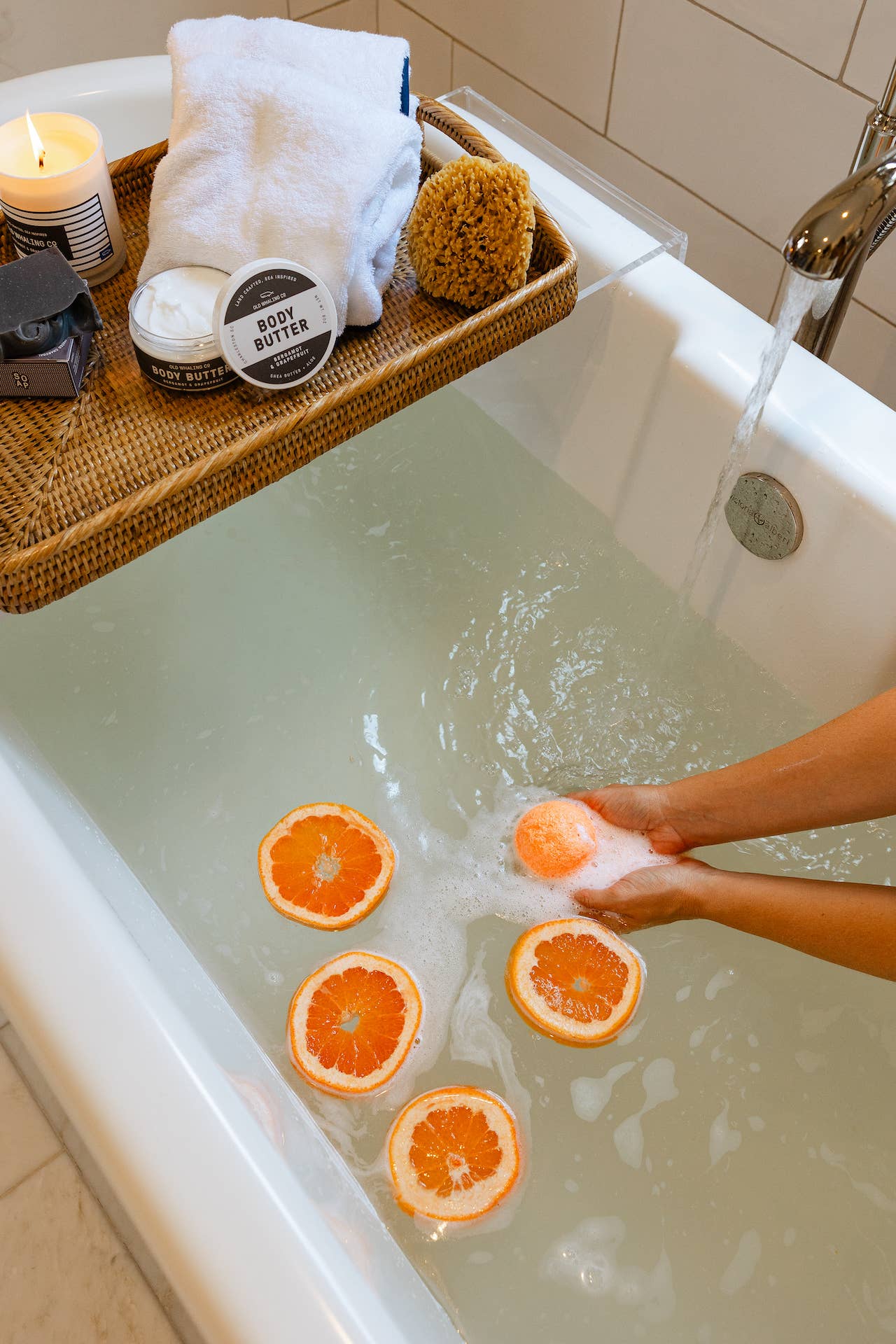 Bergamot & Grapefruit Bath Bomb