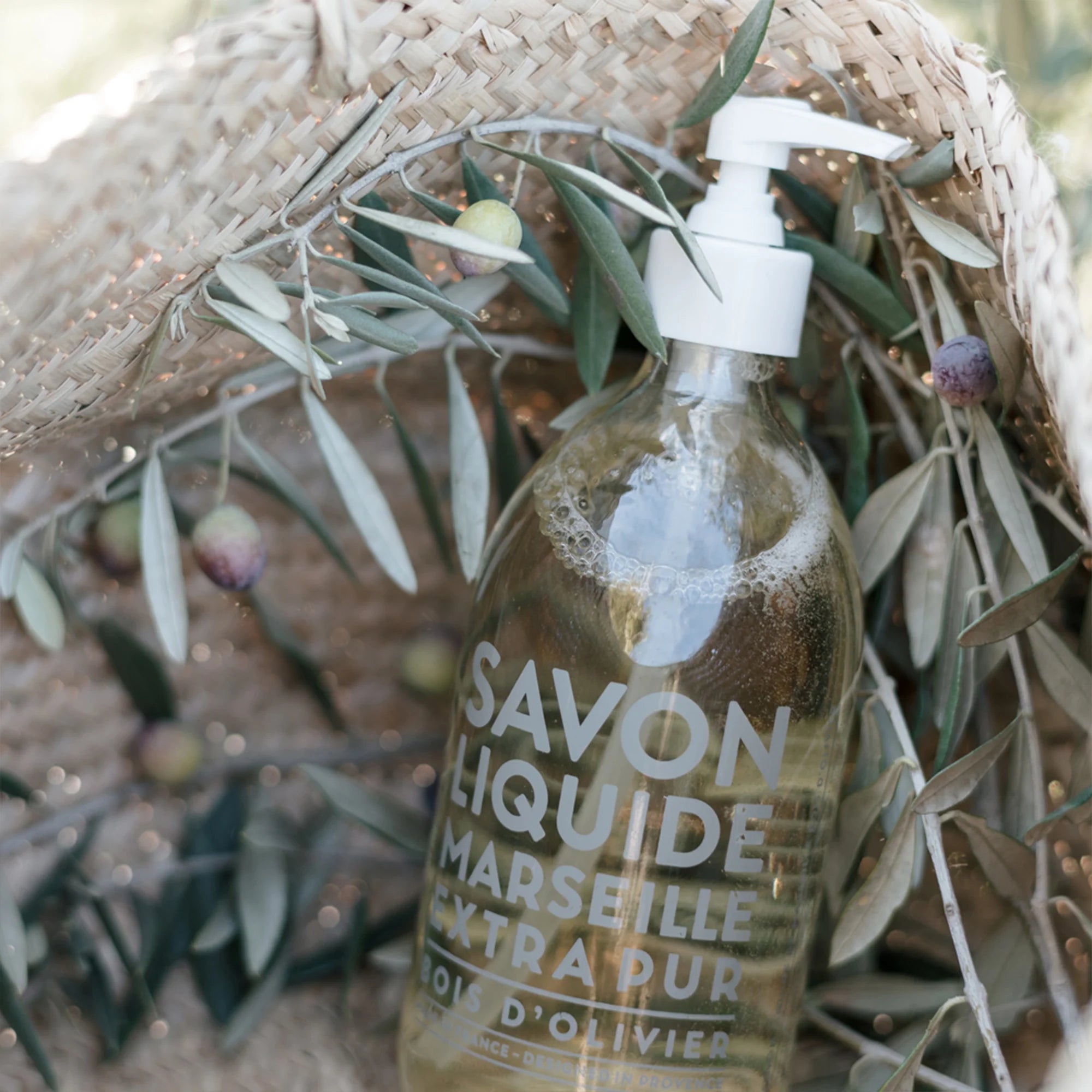 Liquid Marseille Soap - Olive Wood