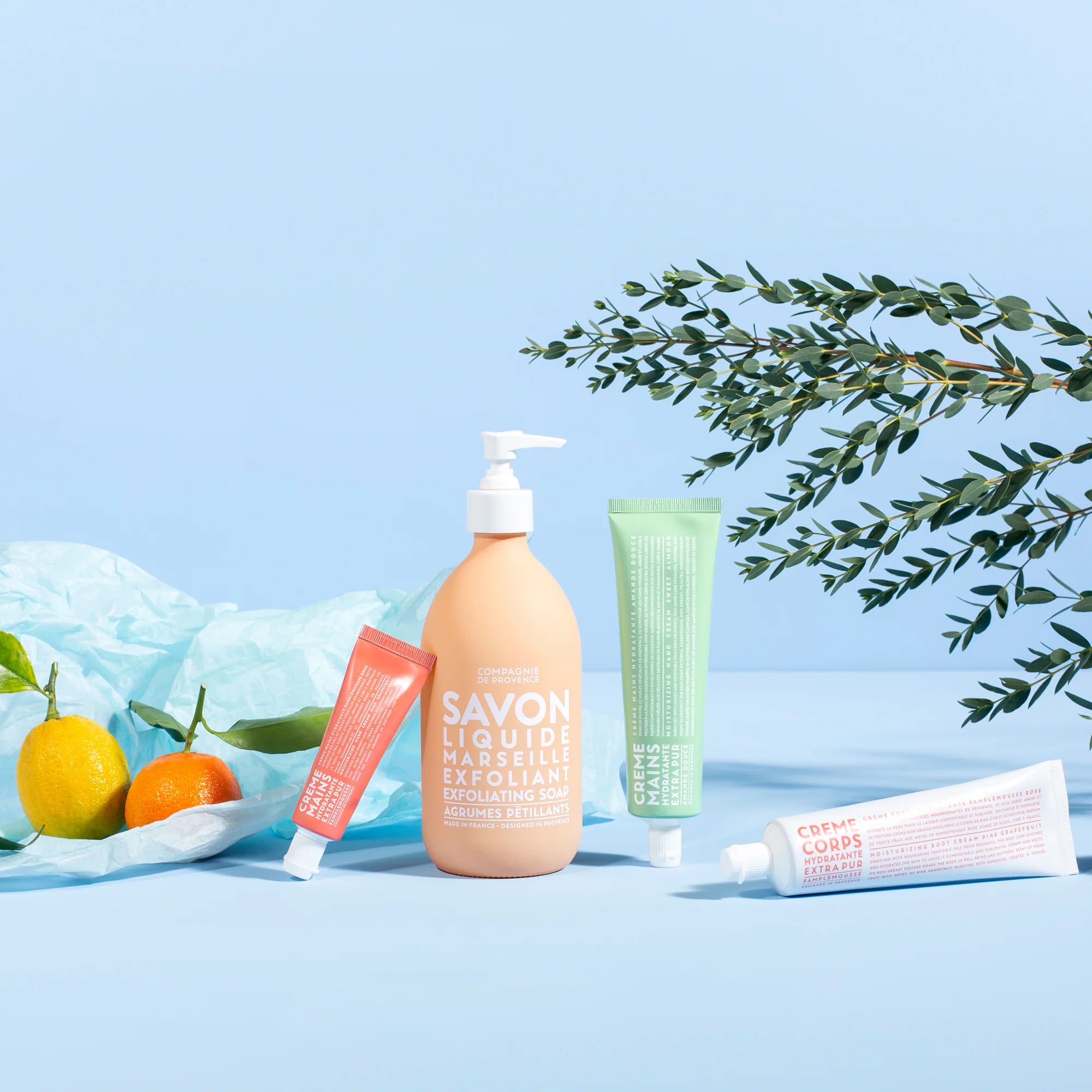 Exfoliating Liquid Marseille Soap - Sparkling Citrus