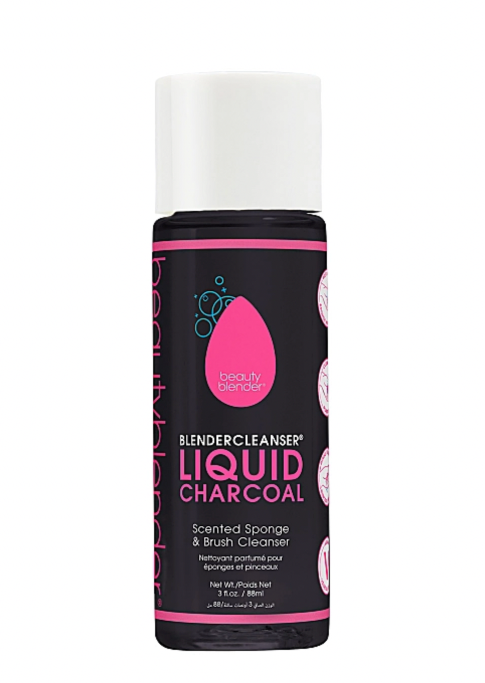 Liquid Charcoal Scented Sponge &amp; Brush Cleanser