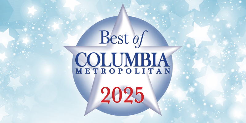 POUT Wins Columbia Metropolitan Magazine's Best Facial Award for the Second Year in a Row!