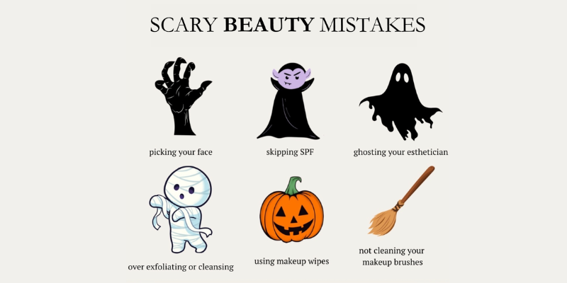 Scary Beauty Mistakes 👻