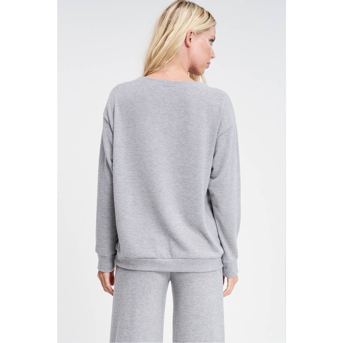 Christmas Forest Print Soft Loungewear Set