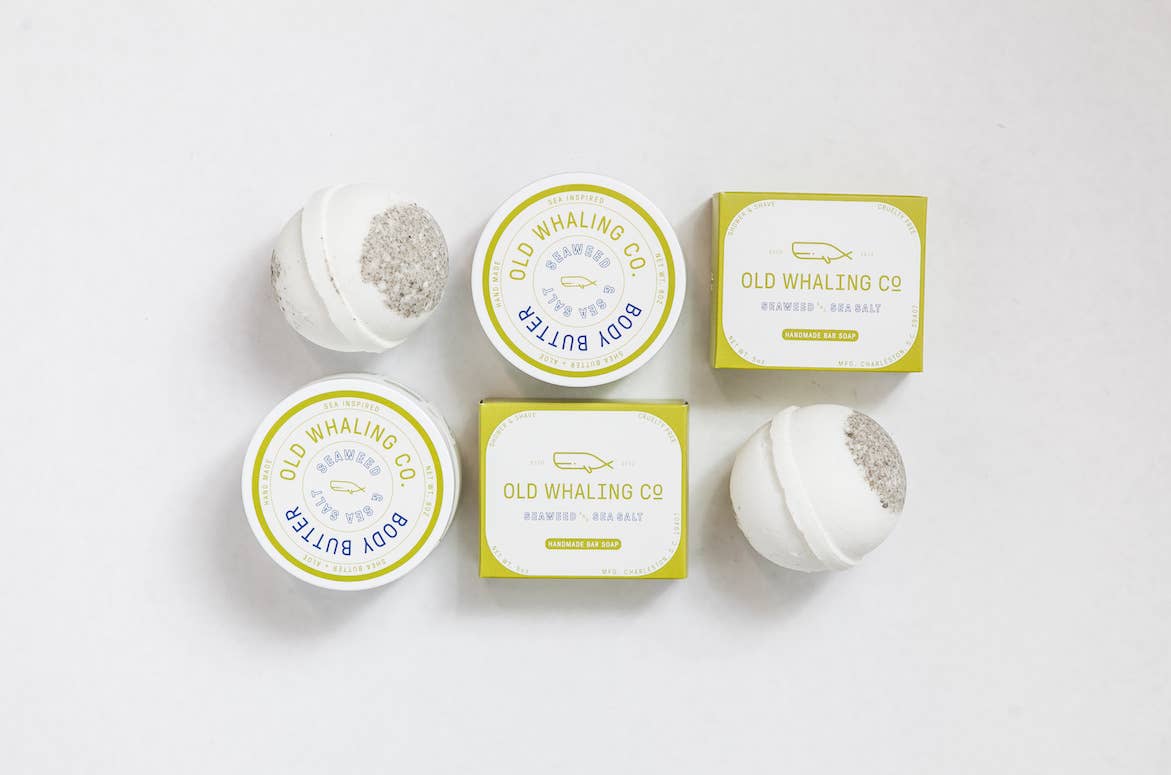 Seaweed &amp; Sea Salt Bath Bomb