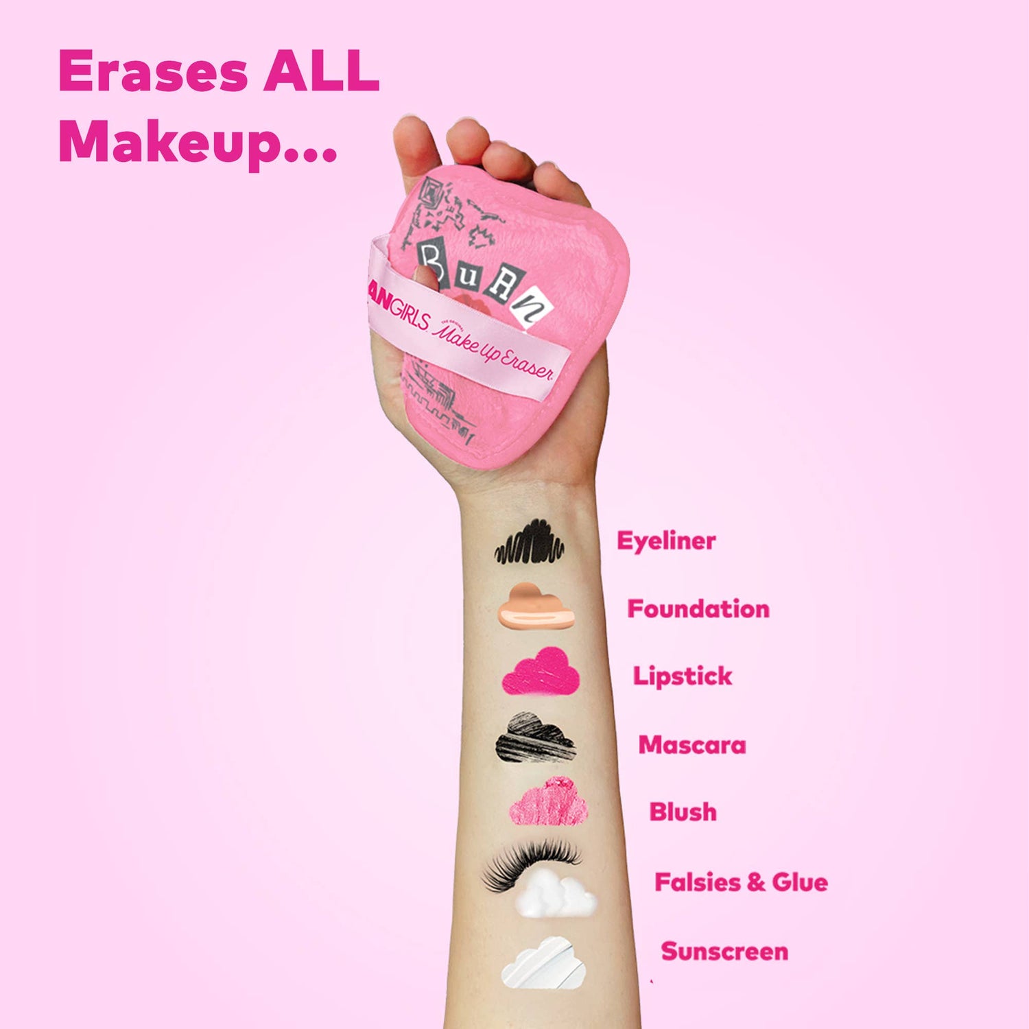 Mean Girls MakeUp Eraser 7-Day Gift Set