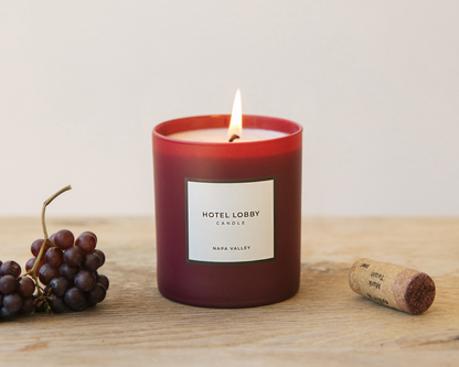 Napa Valley - Luxury Fall Scented Soy Candle - 9.75 oz