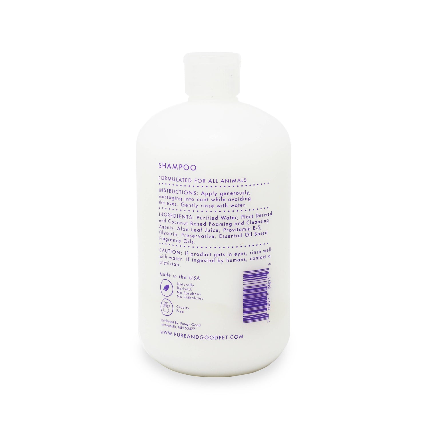 Dog &amp; Cat Shampoo: Lavender + Chamomile
