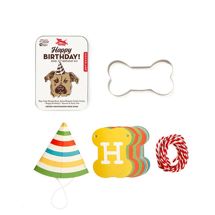 Kobe Dog Happy Birthday Kit
