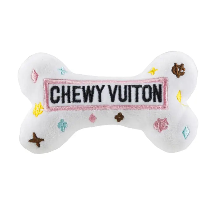 White Chewy Vuiton Bone