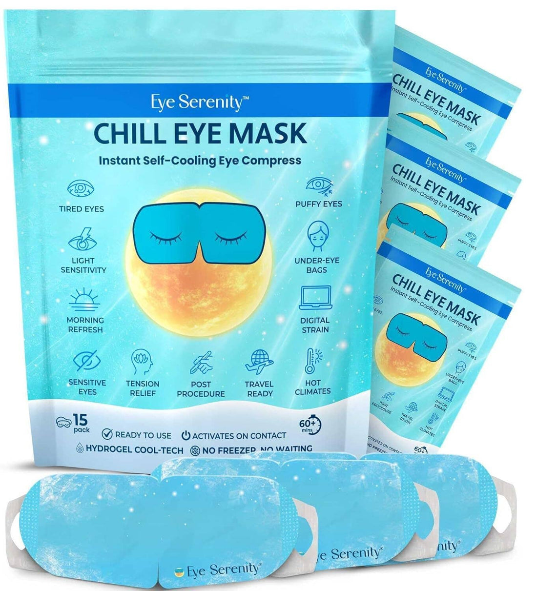 CHILL Self-Cooling Eye Mask