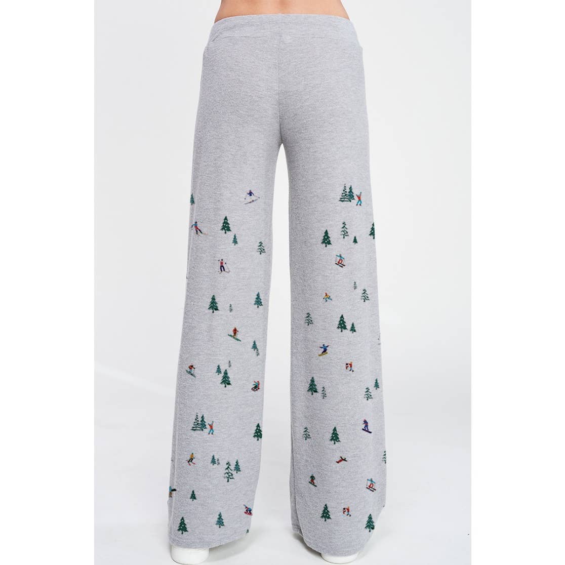 Christmas Forest Print Soft Loungewear Set