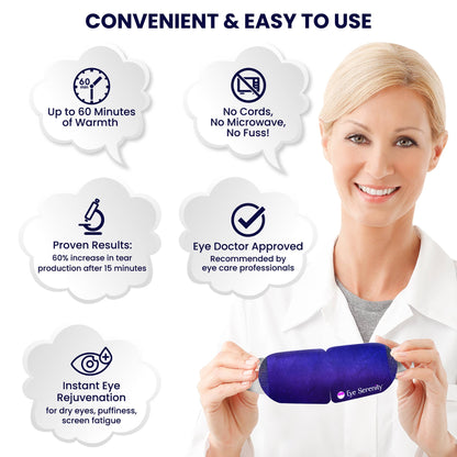 Self-Heating Steam Eye Mask