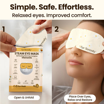 Eye Serenity Steam Eye Mask - Chamomile