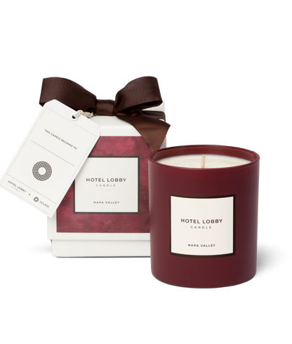 Napa Valley - Luxury Fall Scented Soy Candle - 9.75 oz