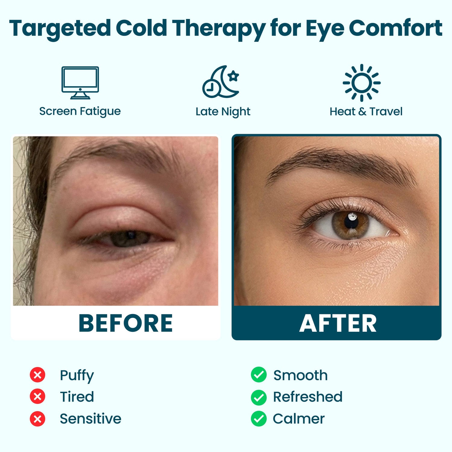 CHILL Self-Cooling Eye Mask