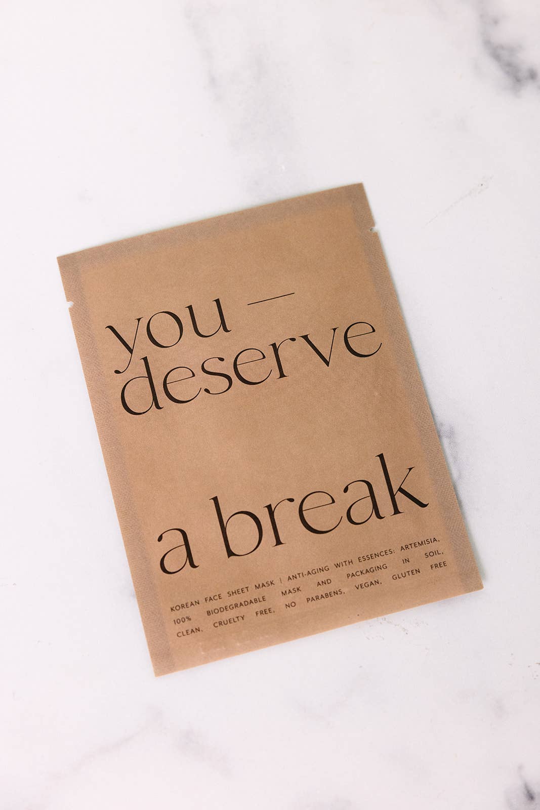 Korean Sheet Mask - You Deserve a Break