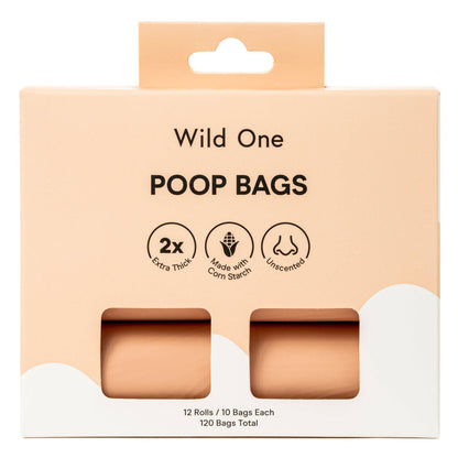 Eco Friendly Poop Bags - 12 Rolls (120 bags)