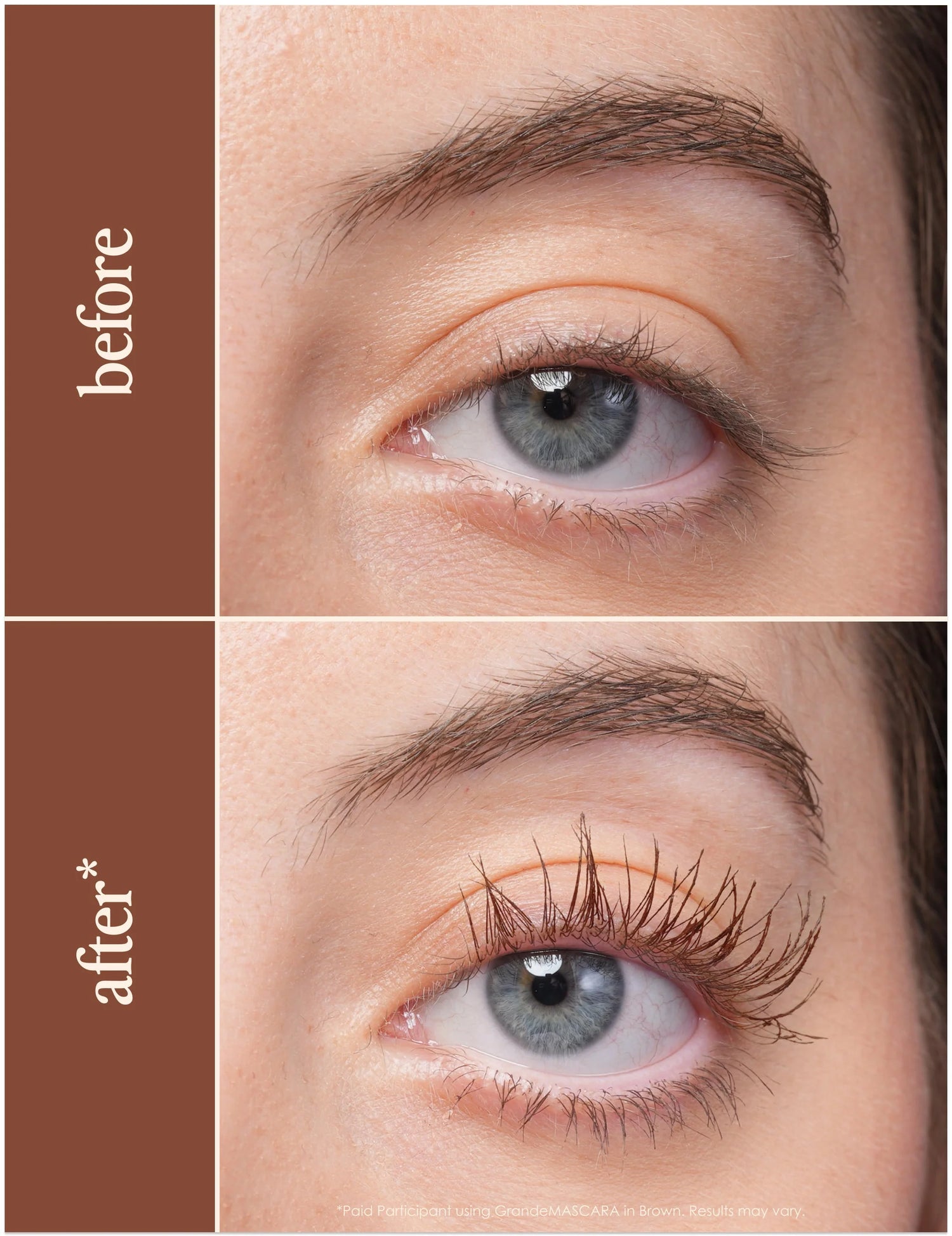 GrandeMASCARA Conditioning Peptide Mascara - Brown