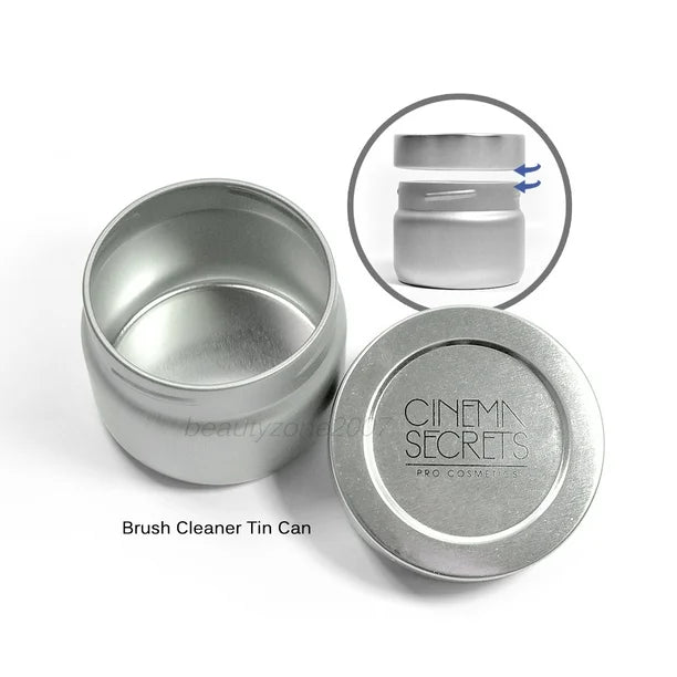 Brush Cleaner Cleansing Tin