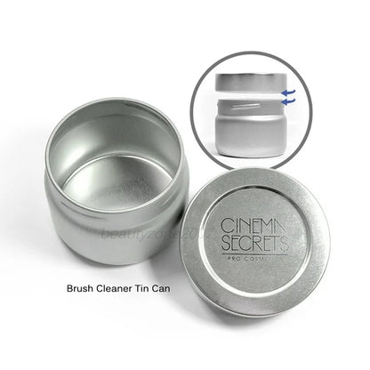 Brush Cleaner Cleansing Tin