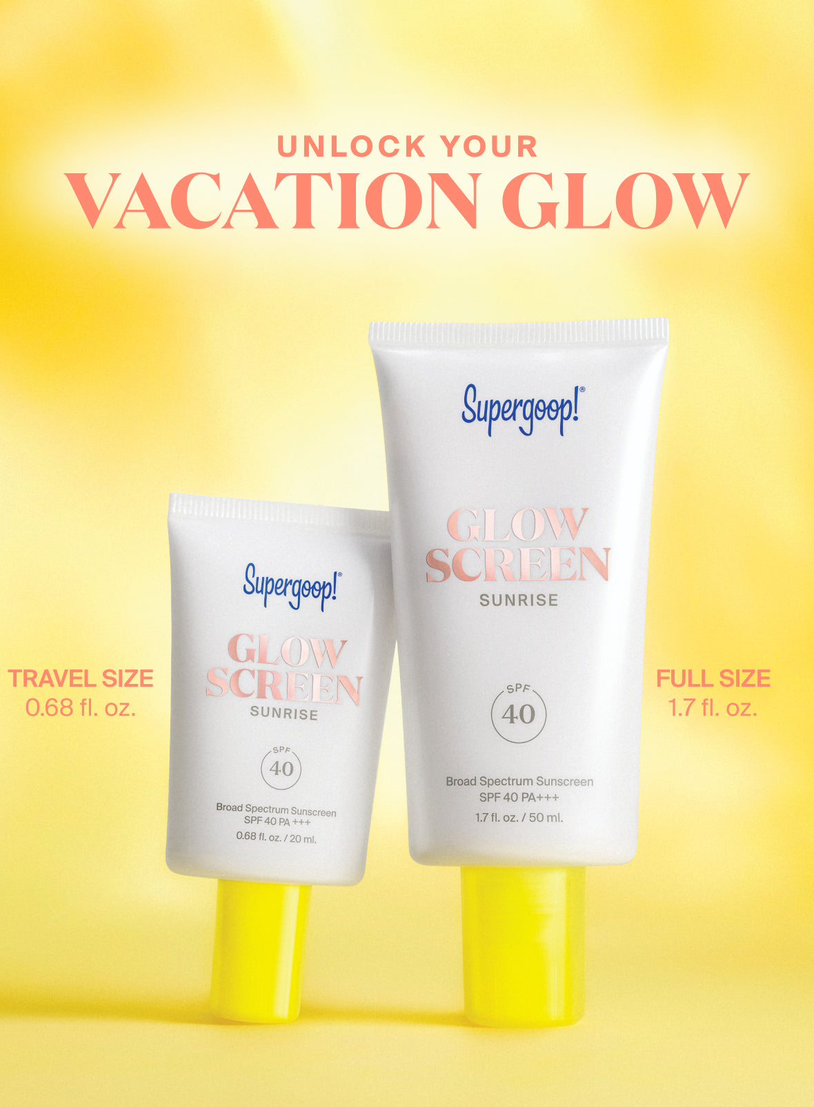 Wake Up &amp; Glow Sunkissed Duo Glowscreen SPF 40