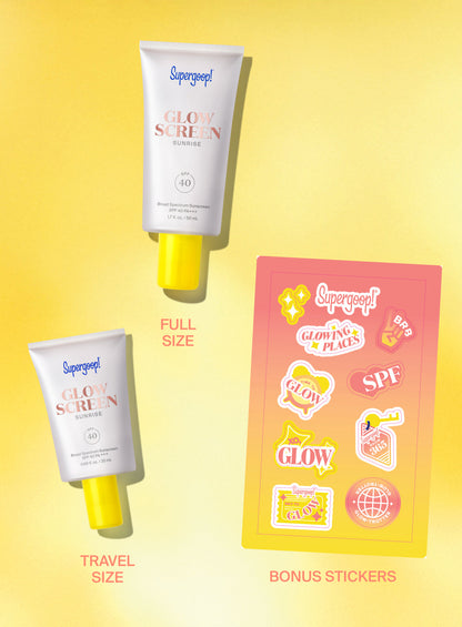 Wake Up &amp; Glow Sunkissed Duo Glowscreen SPF 40