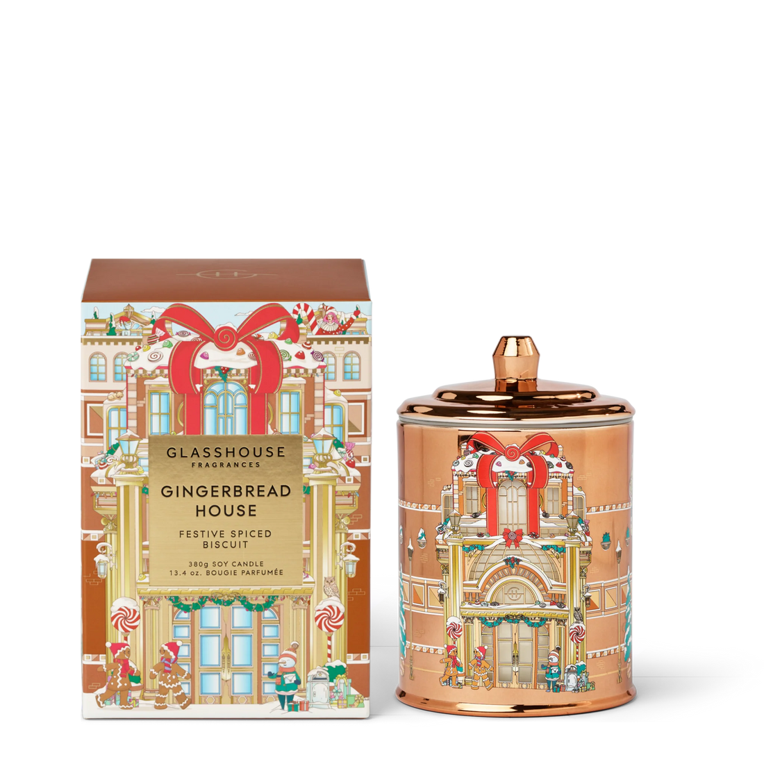 Gingerbread House Candle - Holiday 2025
