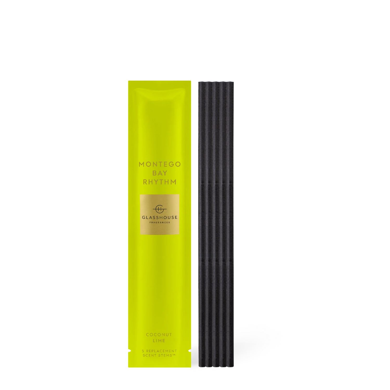 Glasshouse Fragrances Montego Bay Rhythm Replacement Scent Stems