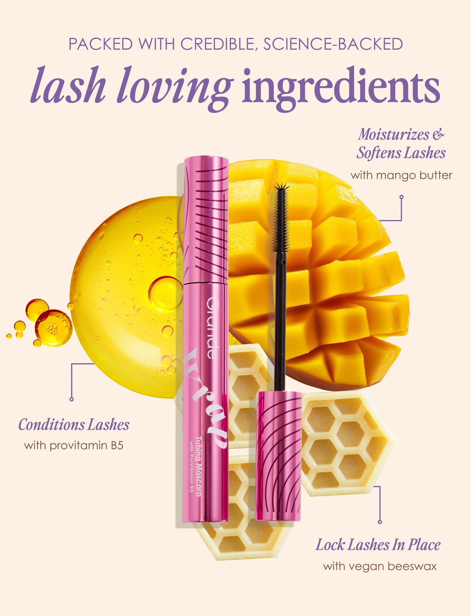 GrandeWRAP Tubing Mascara with ProVitamin B5