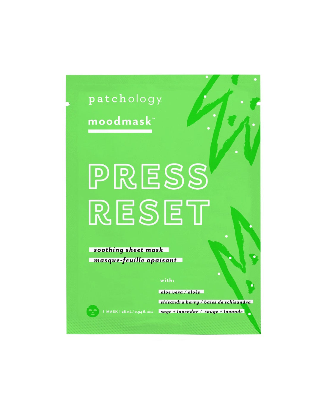 Moodmask Press Reset Anti-Inflammatory Sheet Mask , 1 ct