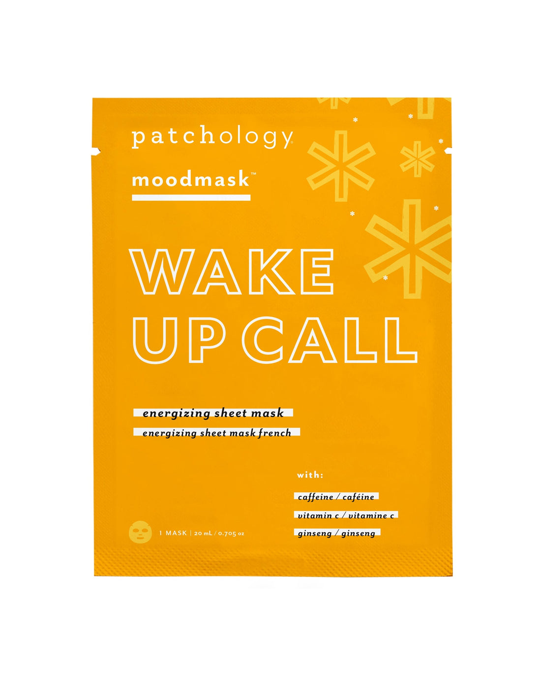 Moodmask Wake Up Call Energizing Sheet Mask, 1 ct