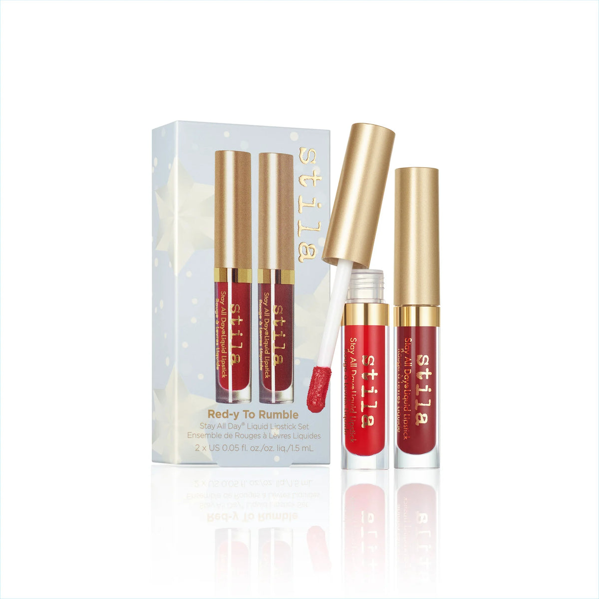 Red-y to Rumble Stay All Day Liquid Lipstick Set - Holiday 23