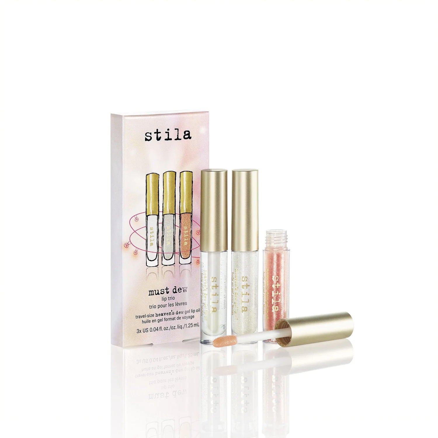 Stila good Set & Correct Baked Powder Trio plus bundled items