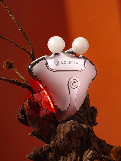 The Vitality Qi LED Gua Sha Device with Protective Pouch