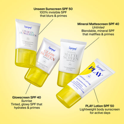 Supergoopies SPF Bestsellers Kit