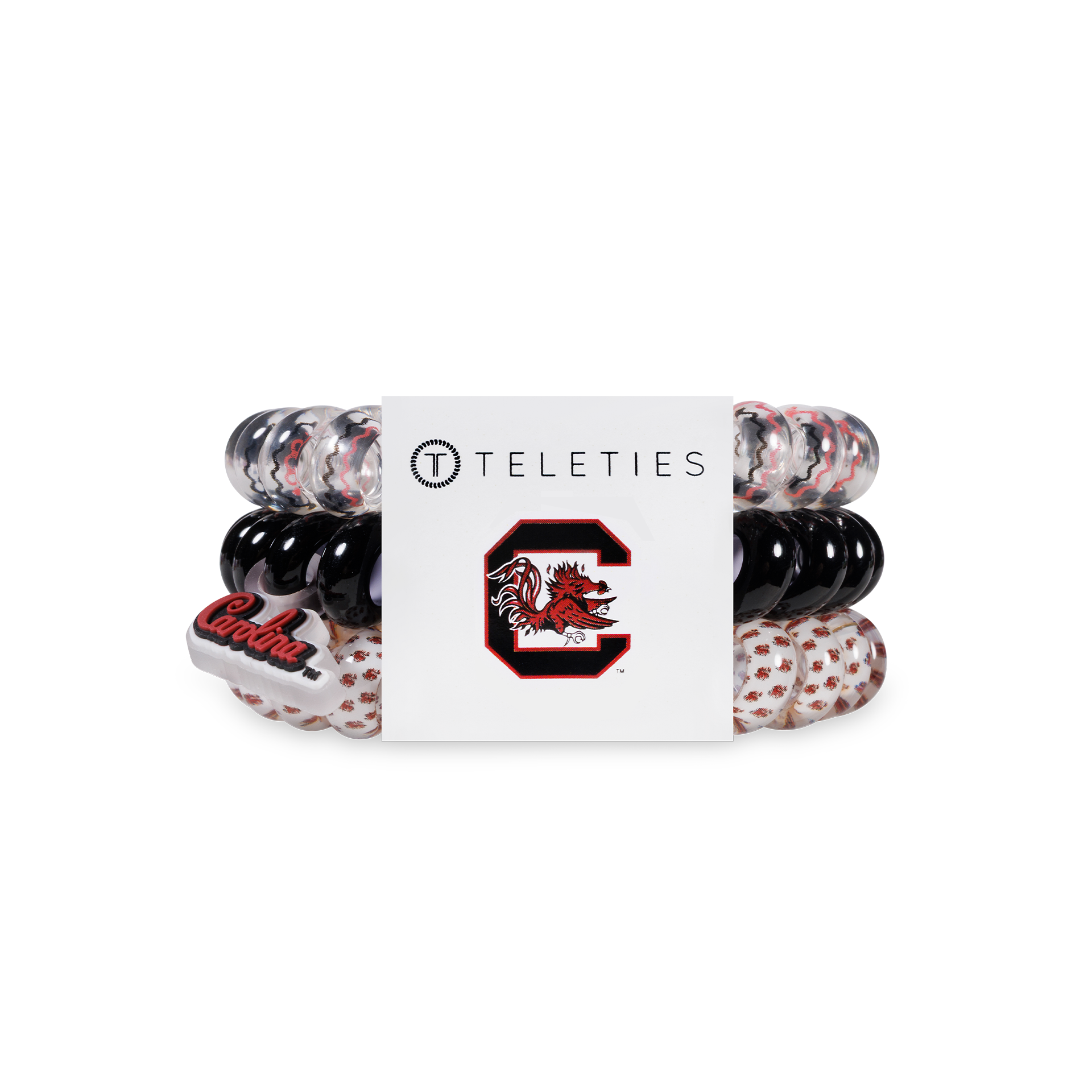 Spiral Hair Coils | Large | Go Cocks! Hair Ties